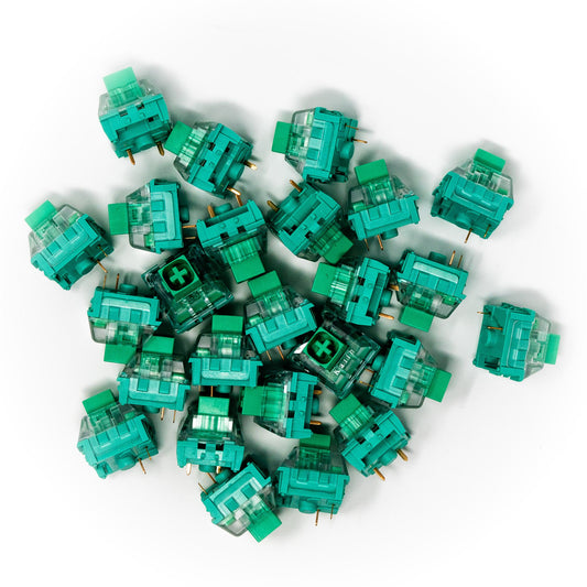 Kailh BOX Glazed Green Keyswitches x 10