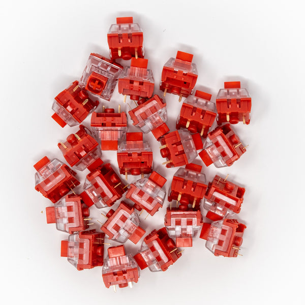 Kailh BOX Chinese Red Keyswitches x 10