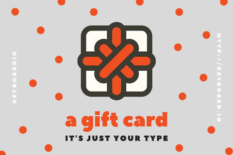 Keyboardio Gift Card