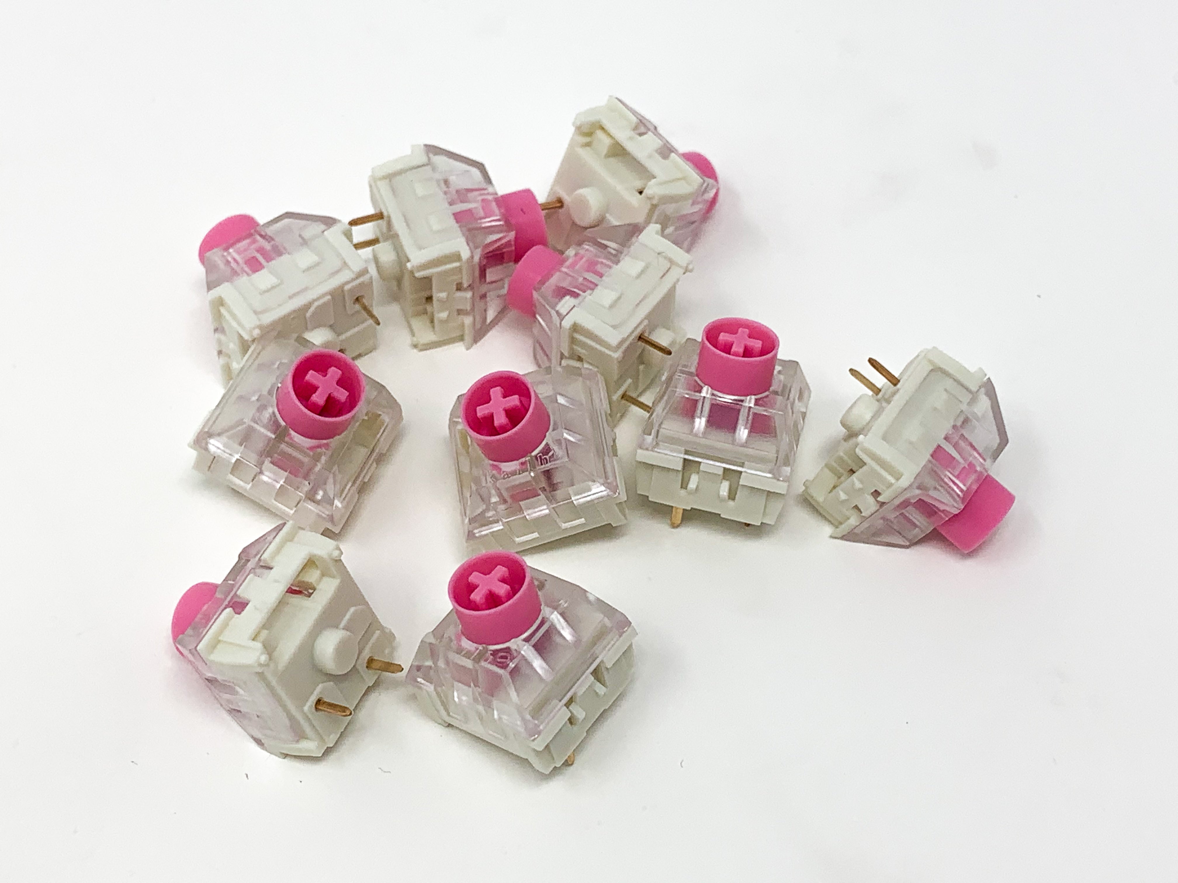 Kailh BOX Silent Pink linear switches x 10 – Keyboardio