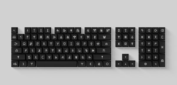 Linear A keycaps